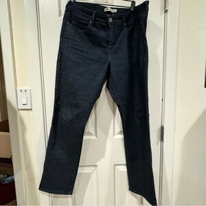 Levis 512 Perfectly Shaping Womens Jeans Size 18W Tummy Slim Fit Skinny Stretch